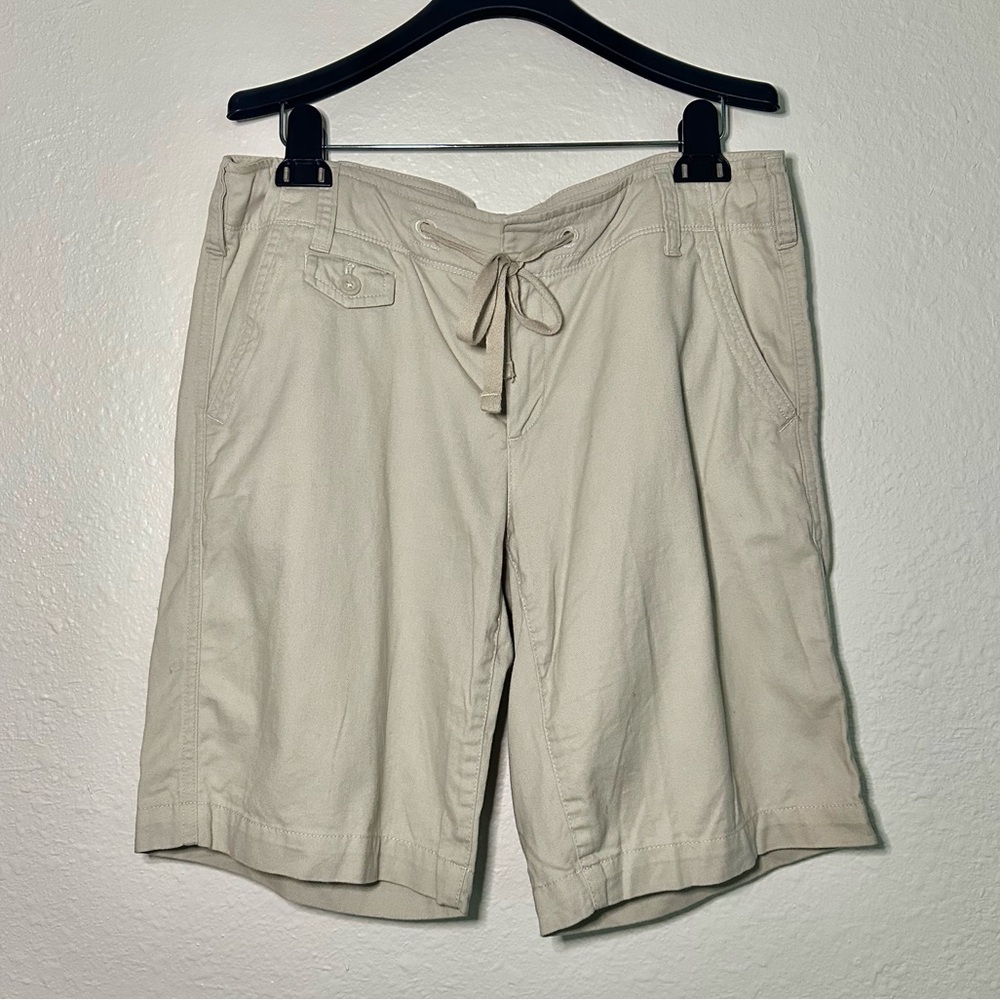 Eddie Bauer Khaki Drawstring Shorts
